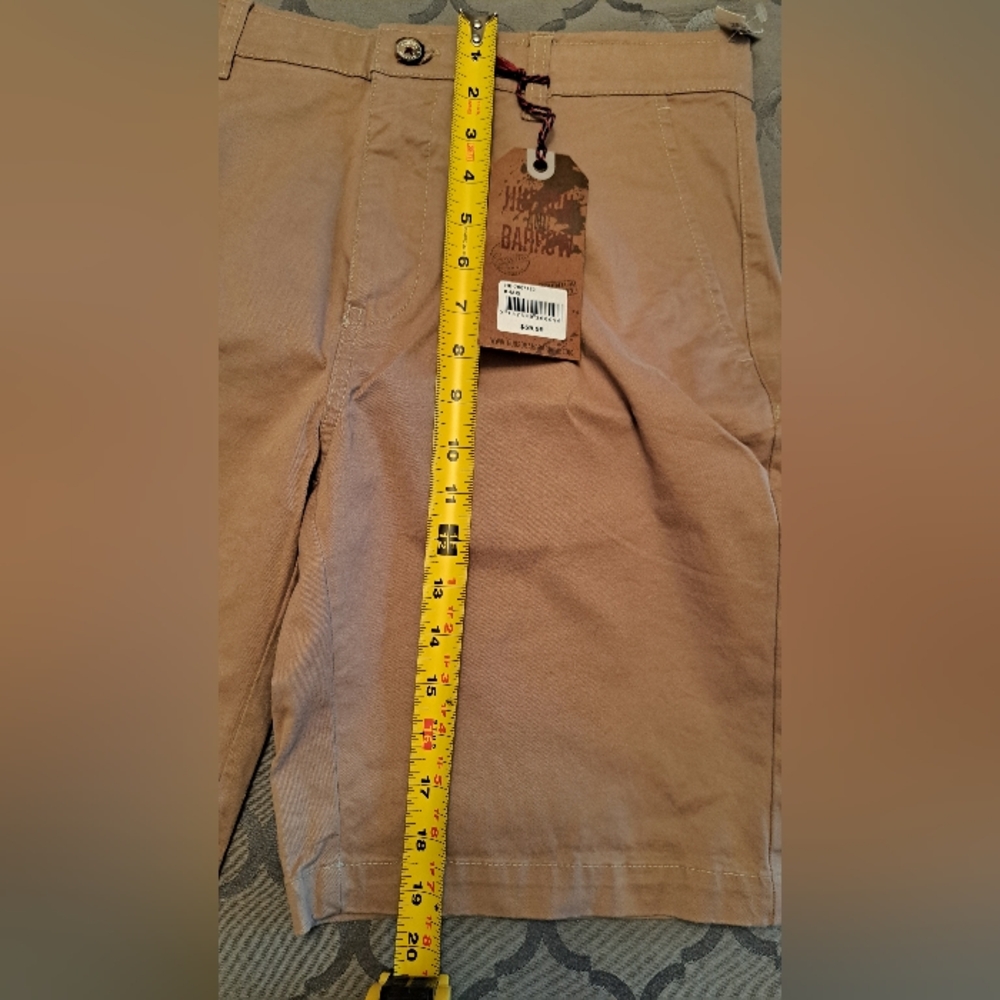 Hudson & Barrow Men's 32 Khaki Chino Shorts NWT - Picture 10 of 16
